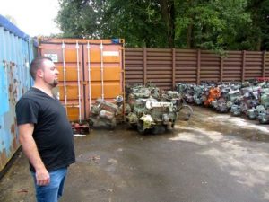 Schroot wordt handel